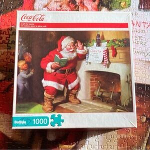 😻 3 for $13 Coca-Cola Santa Puzzle 1000 Pieces